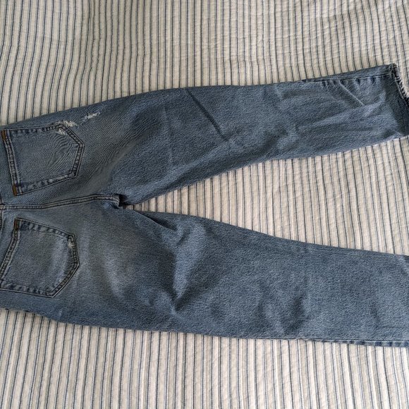 Abercrombie The Dad High Rise Curve Love Jeans - Picture 5 of 7